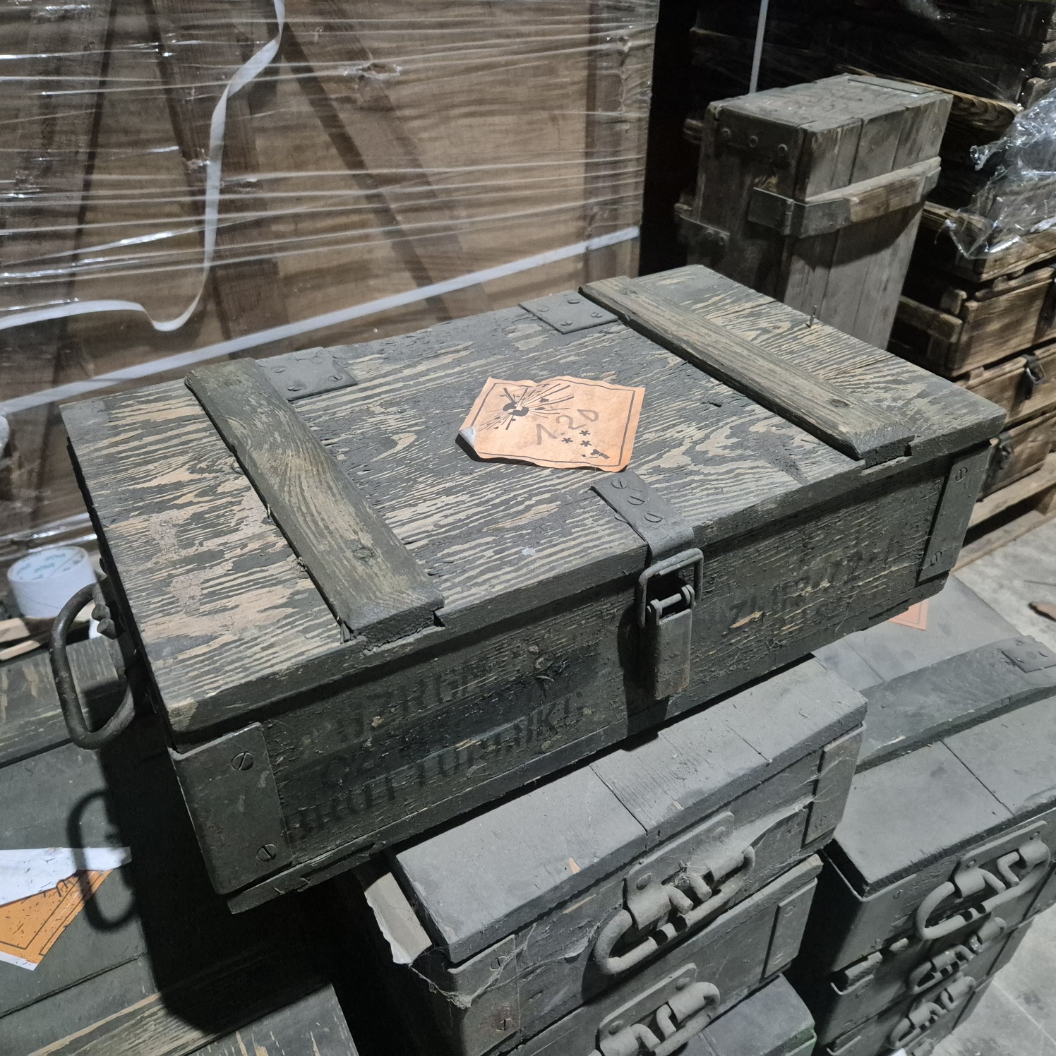 Munitionskiste F-1 B WARE Aufbewahrungskiste Militärkiste Munitionsbox Holzbox Munitionskiste F-1 B WARE Aufbewahrungskiste Militärkiste Munitionsbox Holzbox